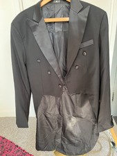 Tailcoat black shoulders 48 - black,,