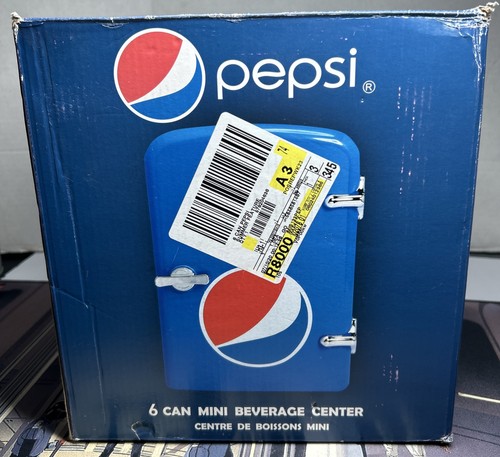 Pepsi can mini fridge - 6-can,