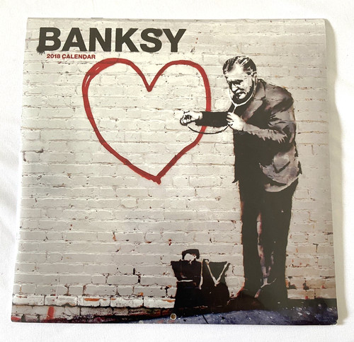 Banksy 2018 wall calendar - 2018,