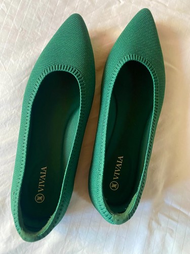 Vivala green pointed toe - vivala,