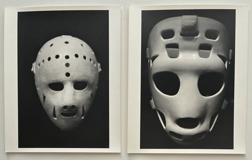 Vintage hockey goalie mask - hockey,