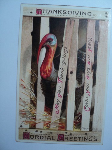 Thanksgiving turkey wood - a,