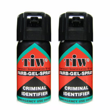 Self Defence Spray 100% UK LEGAL 2x FARB GEL CRIMINAL IDENTIFIER 40ml 2x bottle