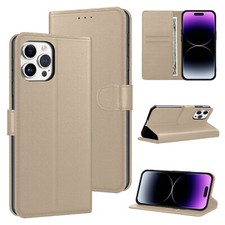 Case For iPhone 17 16 Pro Max Plus 15 14 13 12 11 XR 8 Leather Flip Wallet Cover