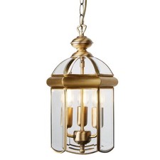 3 Lights Antique Brass Finish