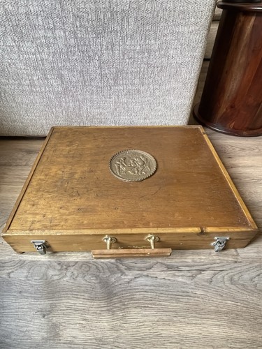 Large vintage handmade wooden - large,