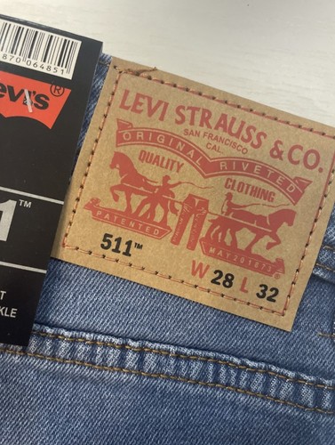 Levi 511 slim fit 28w - fit, 28w/32l