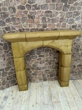 Dolls House 1/12 Scale Miniature Heavy Resin Stone Effect Fireplace 