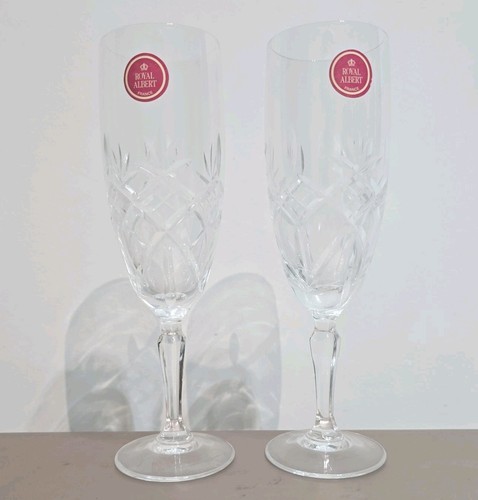 Pair royal albert - albert, crystal
