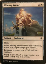 Shining Armor - Throne Of Eldraine  - MTG
