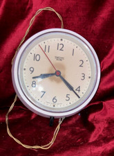 Stylish Vintage Bakelite 'Sectric' Electric Wall Clock By 'Smiths'