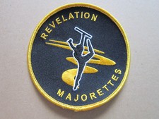Revelation Majorettes Baton Twirling Sport Cloth Patch Badge (L2K)