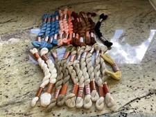 Joblot/Bundle DMC Lane Medicis Wool over 20 skeins - Used/unused