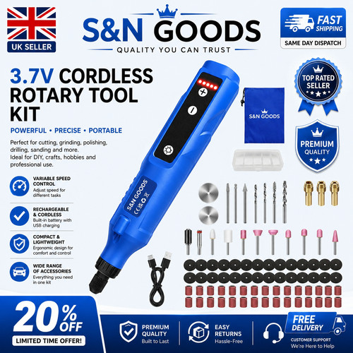 Cordless rotary tool 80pcs - rotary,