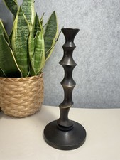 Vintage Wooden Candlestick