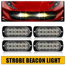 4PCS Strobe Light Car Truck