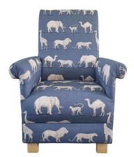 Safari Animals Adult Armchair