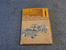 Simca 1300, 1301, 1500 & 1501
