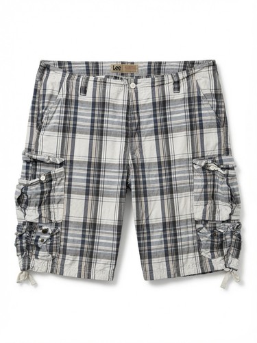 Lee plaid cargo - cargo, black