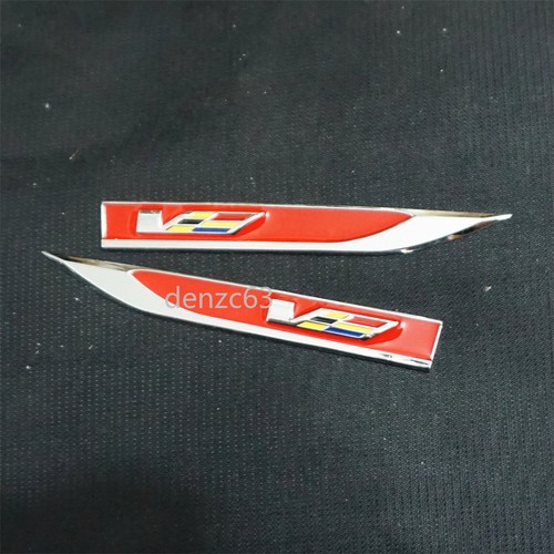 Pair chrome red silver - v, sharp