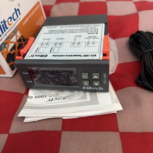 Elitech stc 1000 temperature - elitech, stc-1000