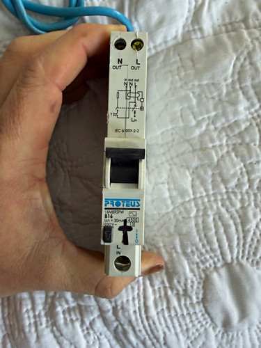 Proteus 16a type rcbo - 16a,