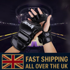 Men Boxing Gloves Sparring Punch Bag Gym Training Fight MMA Muay Thai Kickboxing