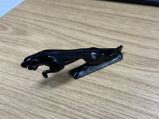Jaguar Resin Retro Fit Leaper Bonnet Hood Ornament GLOSS BLACK