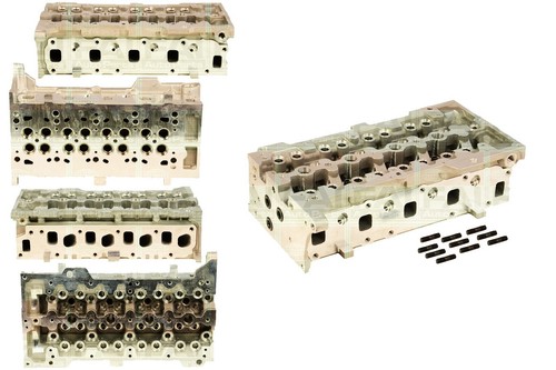 Bare cylinder head for - cylinder, alfa