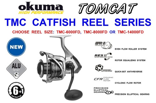 Okuma tomcat catfish reel sea - catfish,