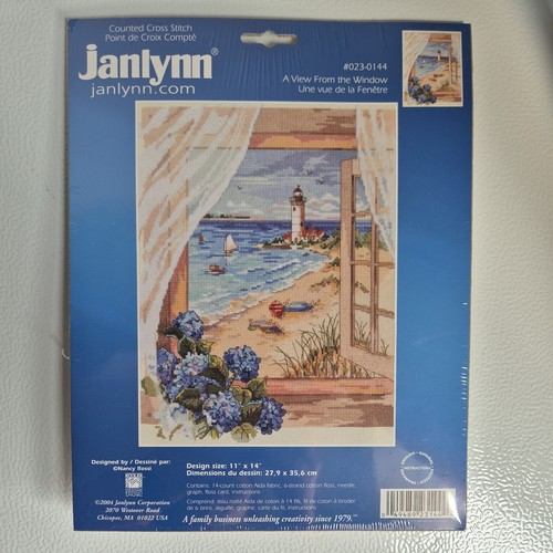 Vintage janlynn counted cross - vintage,