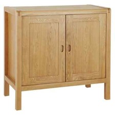 Habitat Radius solid oak 2 door sideboard cupboard excellent condition