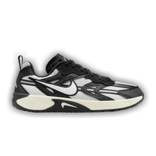 Size UK 9 - Nike Jam Black White Trainers Shoes Sneakers