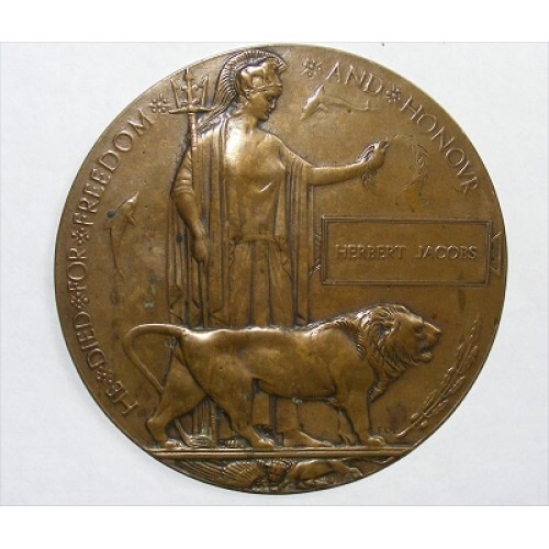 Ww1 death penny plaque - ww1, &
