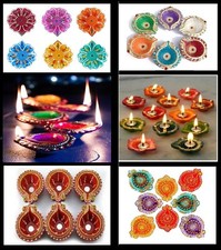 NEW Clay Diya Diva Diwali