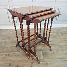 Antique Nest Of Tables Solid