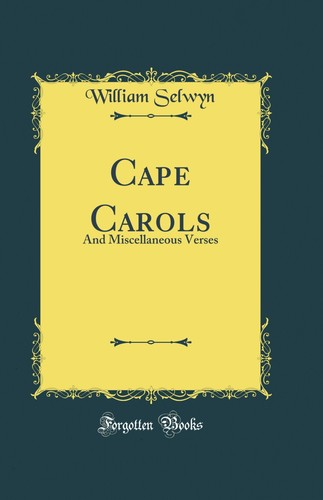 Cape carols and miscellaneous - cape,