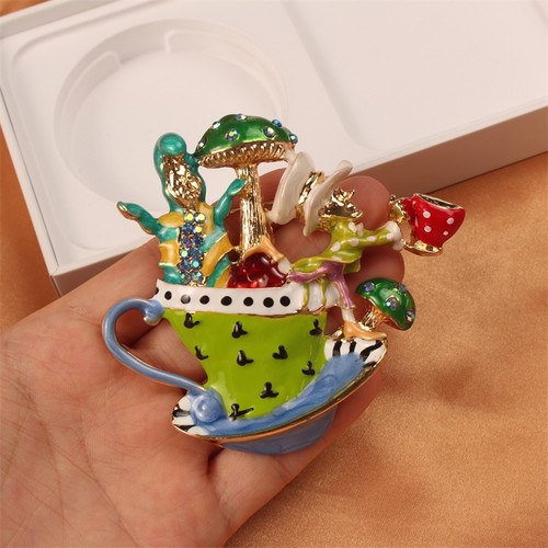 Cartoon mushroom cup spirits - mushroom,