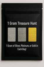 🔥 1 Gram Gold, Platinum, Or