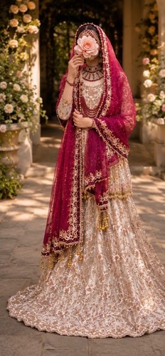 Luxury bridal lehenga - lehenga, +