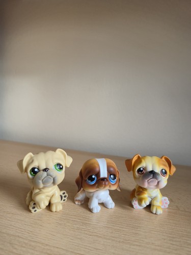 Littlest pet shops bulldogs - pet,