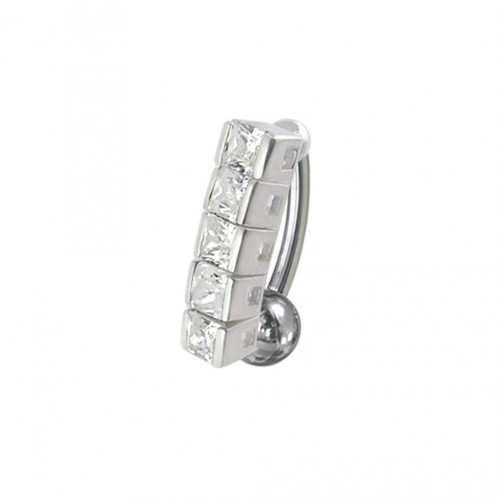 Sterling silver reverse belly - sterling,