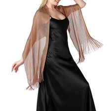 Lightweight Gold Silver Silk