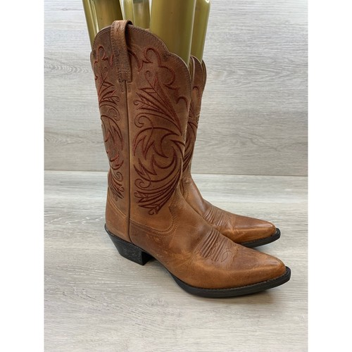 Ariat heritage western toe - ariat, r-toe