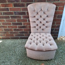 Vintage Soft Comfortable chair  -Beige