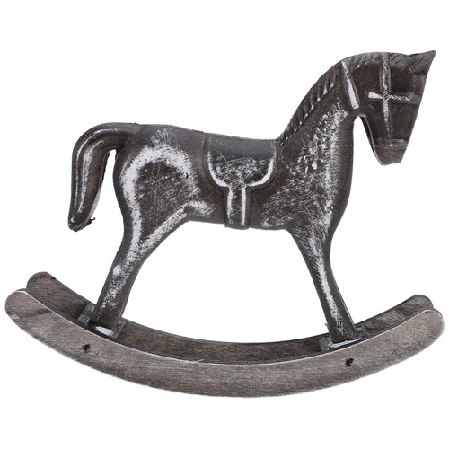 Wooden rocking horse statue - rocking,