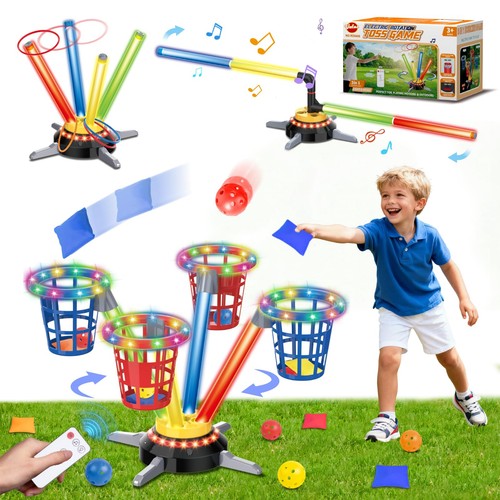 Bean bag ring toss - 3, &