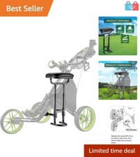 Lightweight Removable Seat for CaddyLite EZ Golf Push Cart - Fits Drivers Side