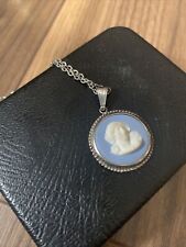 Wedgewood Blue and White Cameo