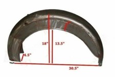 BSA Bantam Rear Mudguard